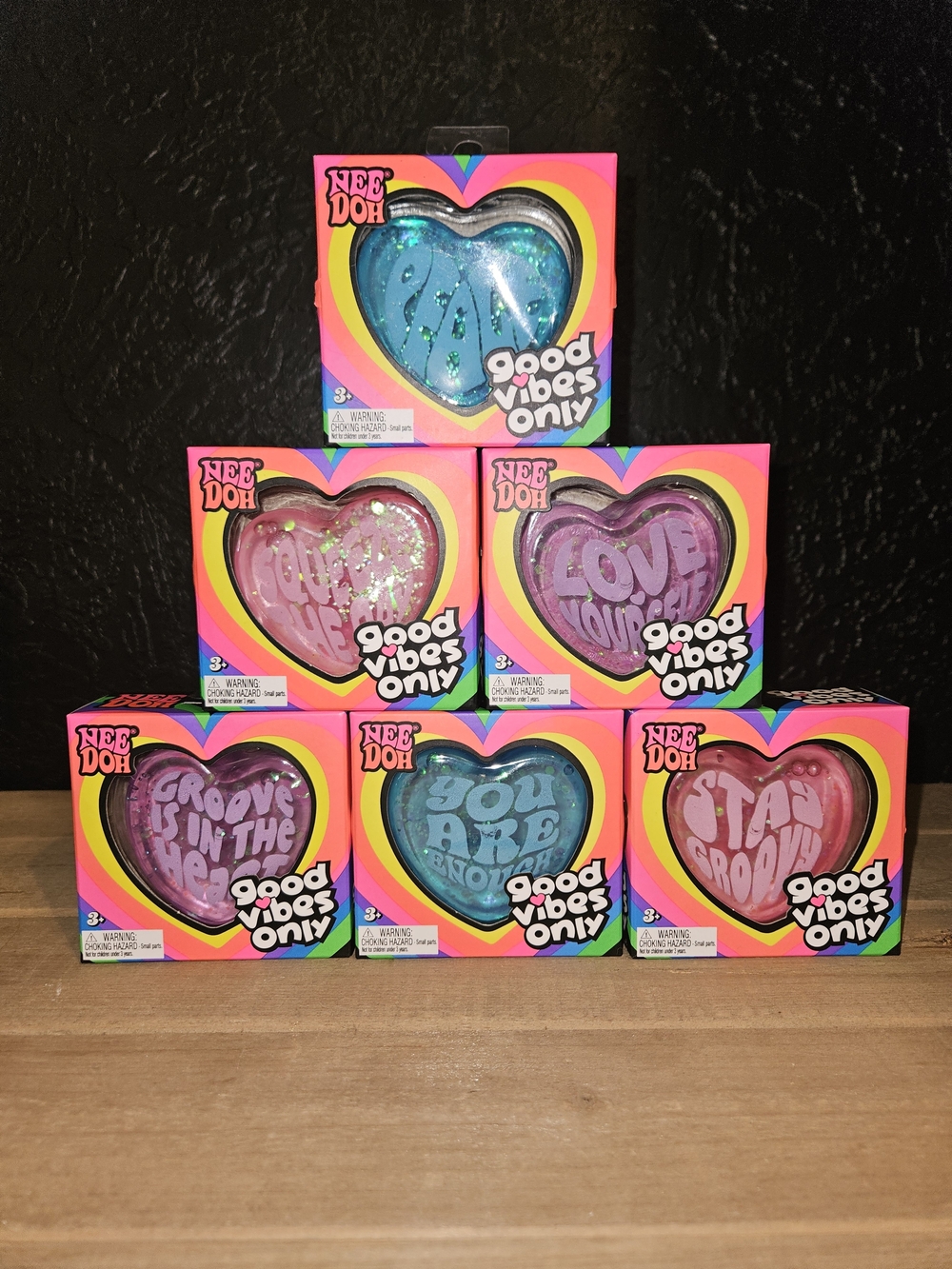 PURPLE NeeDoh Good Vibes โ "Groove Is In The Heart" Heart โ๏ธ๐ - Picture 5 of 5